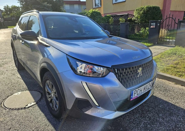 Peugeot 2008 cena 91900 przebieg: 7892, rok produkcji 2022 z Chodzież małe 254